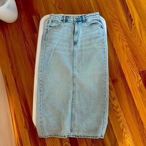 H&M Denim Skirt - worn once